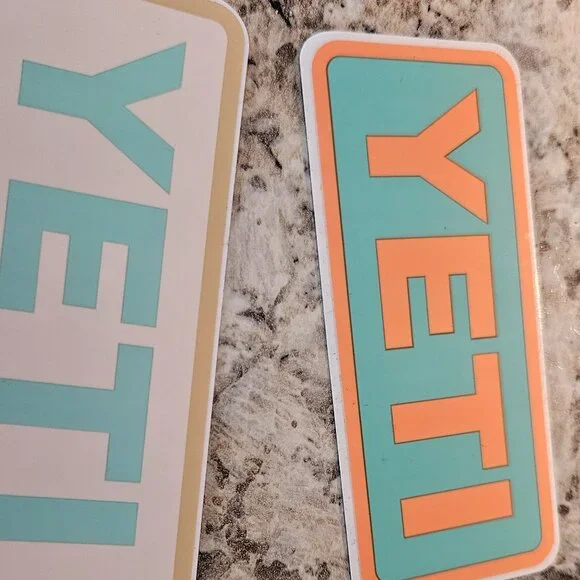 Yeti Stickers 5 total NEW - Picture 2 of 3